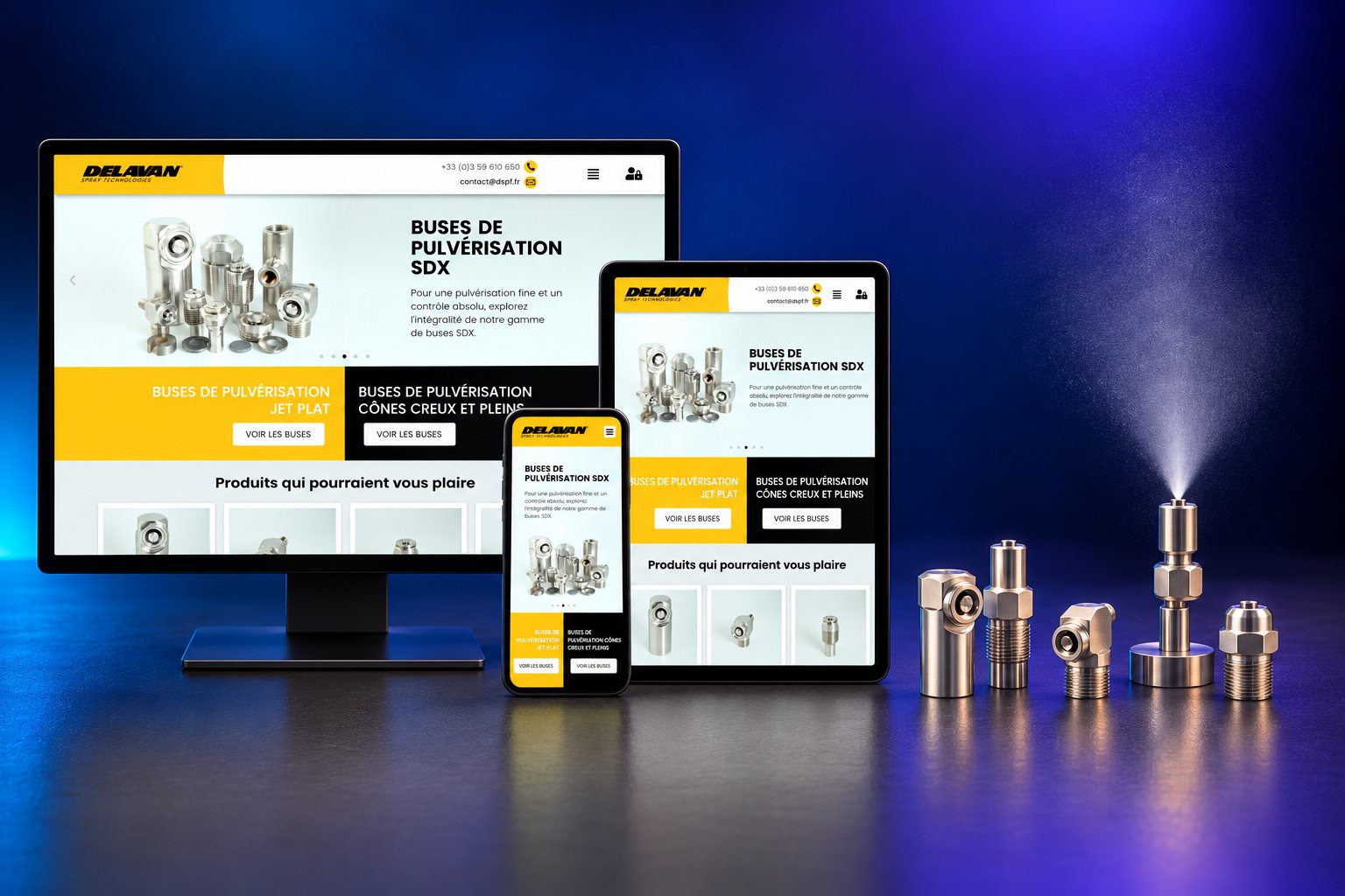 Le site de Delavan