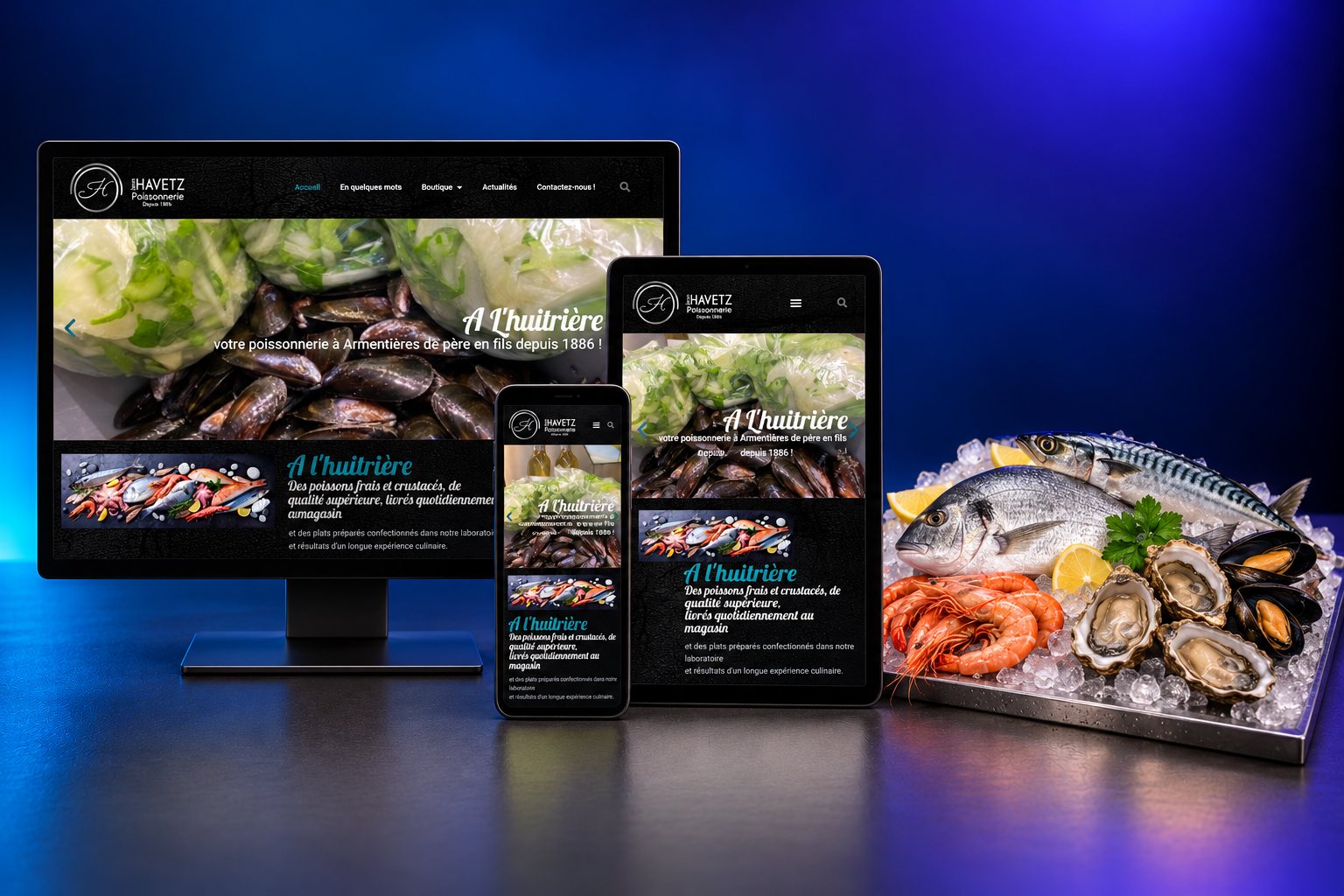 Le site de Poissonnerie Havetz