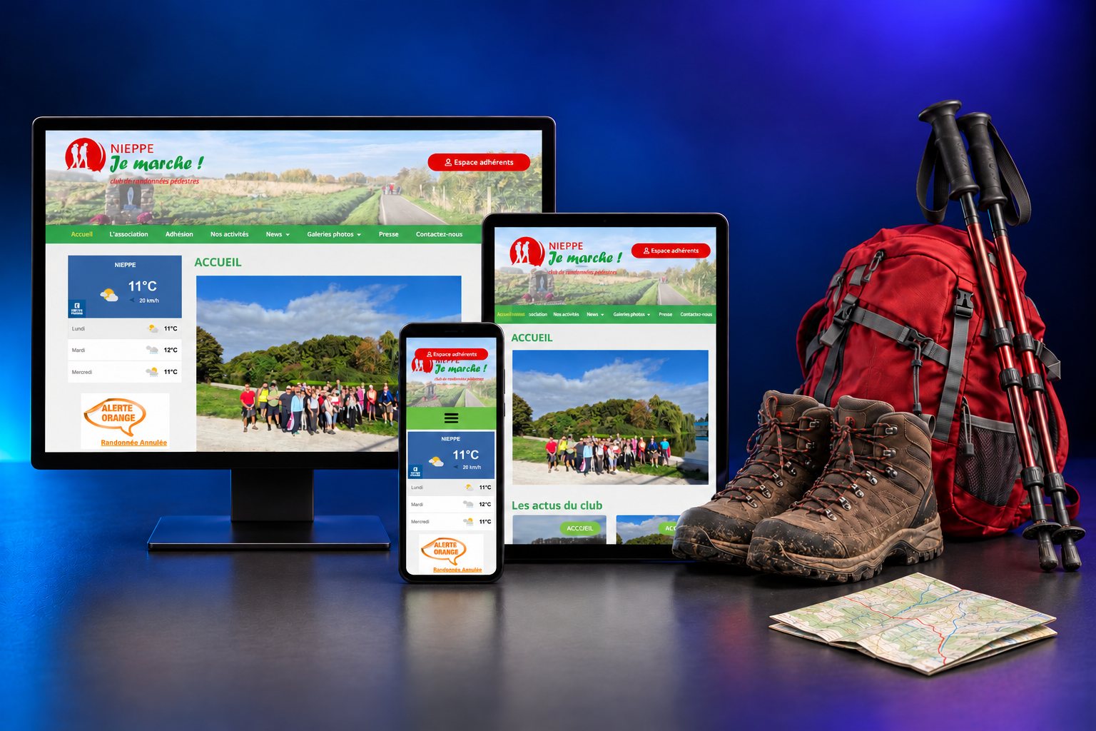 Le site de Nieppe Je marche !
